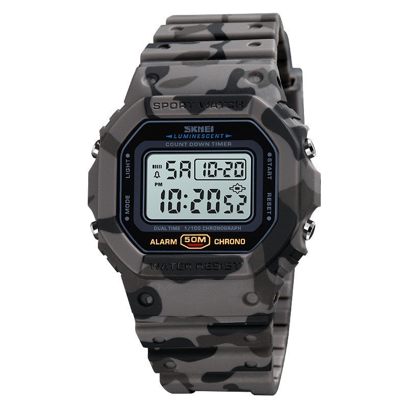 Luxury Modern Sports Watch With Led Digital Display Waterproof 50M Military Famous Unisex Watch For Man and Woman - SJB-DIAMOND ELITES