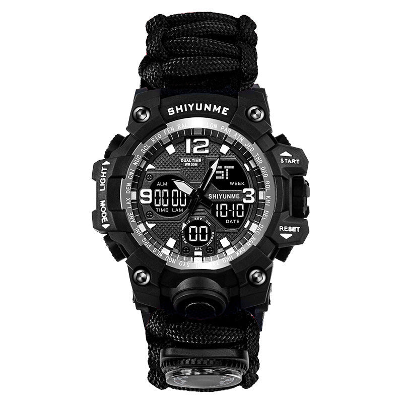 Survival Men Sports Watch With Outdoor Compass In Top Luxury Brand G Style Military Digital Watches Waterproof 50M relogio masculino - SJB-DIAMOND ELITES