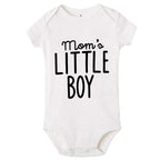 Modern New Romper Jumpsuit For Newborn Toddler Infant Baby Boys Romper Long Sleeve Jumpsuit Playsuit With Words Moms Little Boy