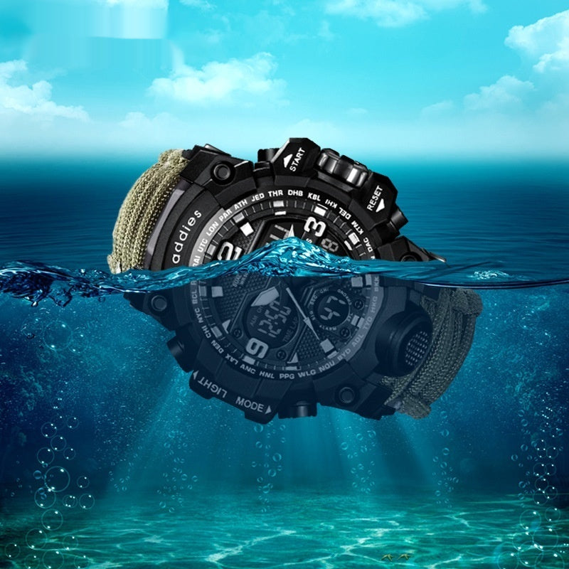 Military Survival  Men Watch With Compass/whistle /scraper/Waterproof 30M Outdoor Men Sports G Style -Shock Watch Relogio Masculino - SJB-DIAMOND ELITES