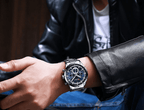 Men's Sports  Waterproof Stainless Steel Watch With Chronometers And Special Date Display Unique Design Perfect Gift Stevvex