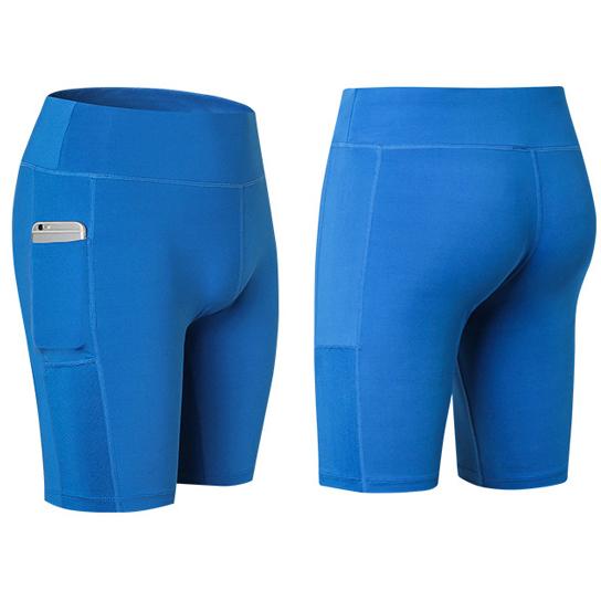 Yoga Shorts Stretchable With Phone Pocket - SJB-DIAMOND ELITES