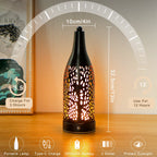 Cordless Table Lamp: 4000mAh Rechargeable, 3-Step Touch Dimmable (Cozy Lights) Lootquake LLC