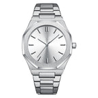 Diamond Gold Men's Watch Student Quartz Pi-Mart