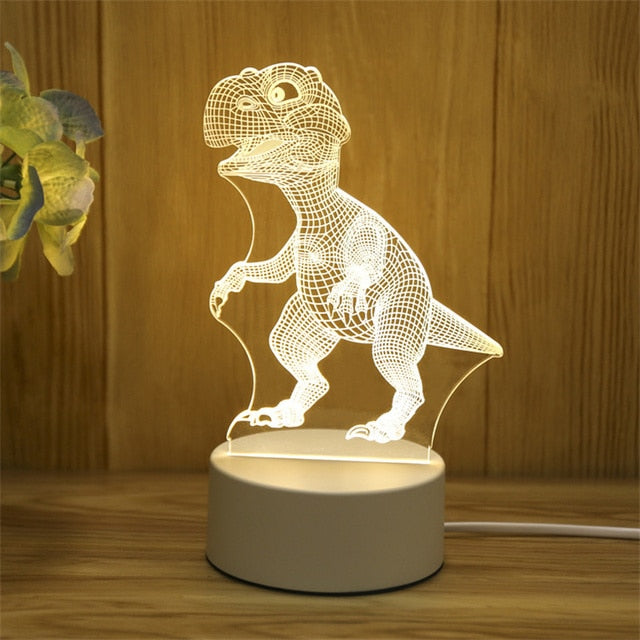 Kids 3D LED Creative Night Lamp - SJB-DIAMOND ELITES