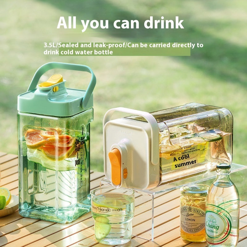 Refrigerator Cold Water Bottle With Faucet Large Capacity Cool Water Pot Pi-Mart
