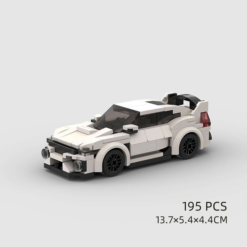 Children's Toys Car Model Sports Car And Small Particle Building Blocks MOC Educational Toys Pi-Mart