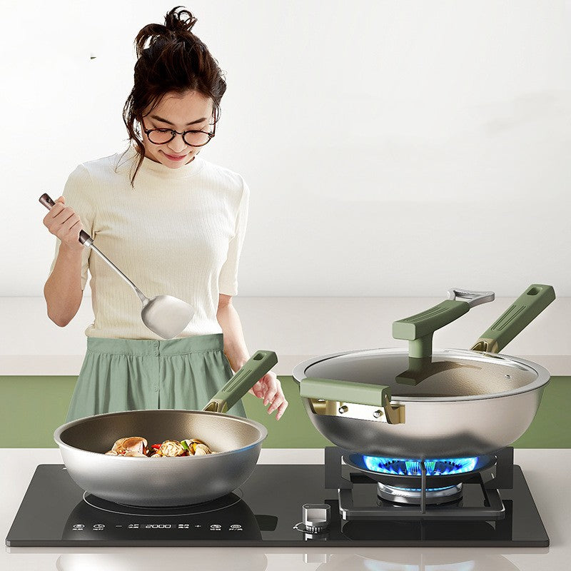 Non-coated Non-stick Pan Household Pi-Mart