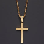 Classic Cross Men Necklace Pi-Mart
