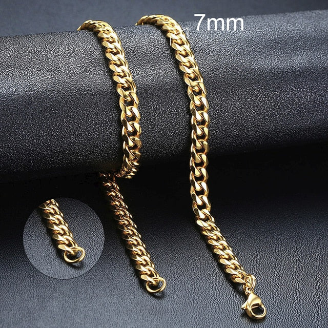 Cuban Chain Necklace - SJB-DIAMOND ELITES
