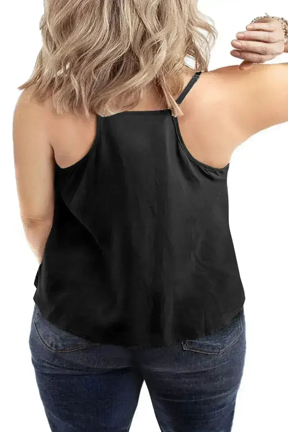 Black Plus Size Bermuda Sun Tank - SJB-DIAMOND ELITES