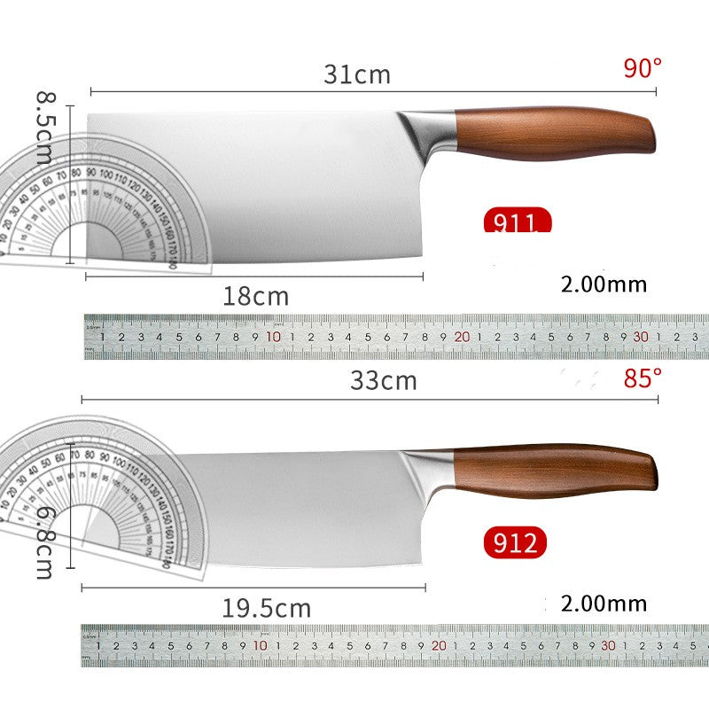 Stainless Steel Household Cutting Dual-purpose Chef Kitchen Knife Pi-Mart