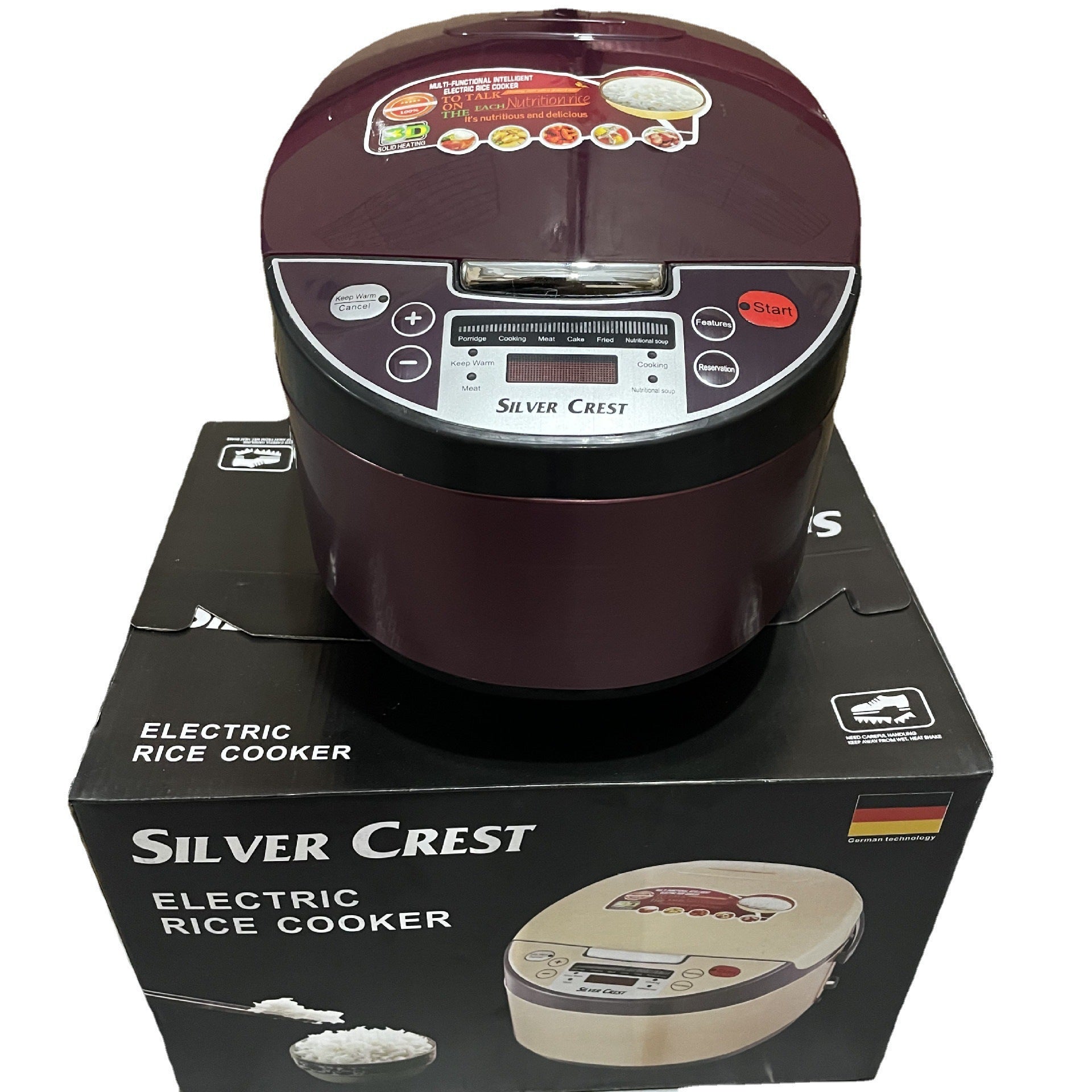 5L Large Capacity English Smart Rice Cooker Pi-Mart