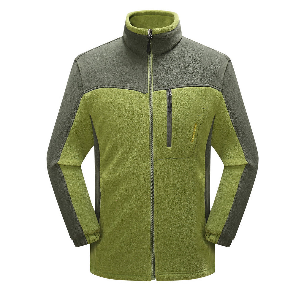 Cross-border Sources Of New Polar Fleece Warm Fleece Couple Cardigan Contrast