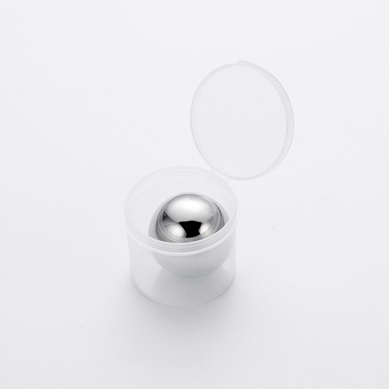 Stainless Steel Round Whisky Stone Suit Ice Hockey Wine Supplies Pi-Mart