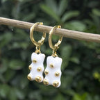 Cute Acrylic Gummy Bear Dangle Earrings Pi-Mart