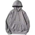 Terry Cloth Morandi Pullover Solid Color Hoodie