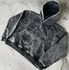 Casual Letter Explosion Print Men's Hoodie