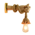 Wooden Bedside Wall Lamp Led European Creative Indoor Light Pi-Mart