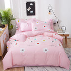 Twill Cotton Four-piece Set Seasons Quilt Cover Pi-Mart