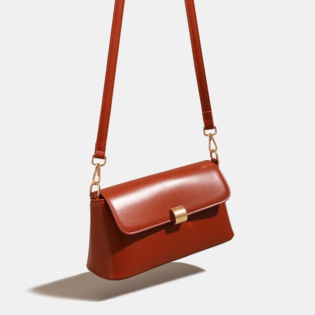 Retro red bag women, summer texture shoulder armpit bag, fashionable shoulder hobo bag small - SJB-DIAMOND ELITES