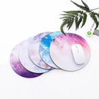 Space Round Mouse Pad PC Gaming Non Slip Mice Mat For Laptop Notebook Computer Gaming Mouse Pad - SJB-DIAMOND ELITES