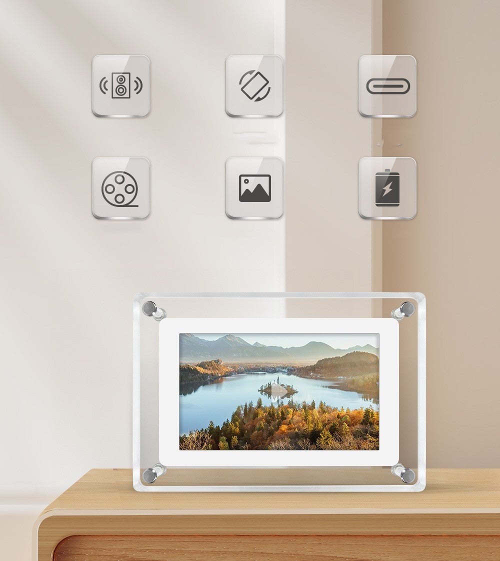 5-inch Acrylic Digital Photo Frame Decoration Pi-Mart