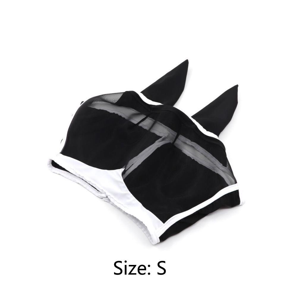 Horse Fly Mask,Extra Comfort Grip Soft Mesh Horse Fly Mask With Ears Lootquake LLC
