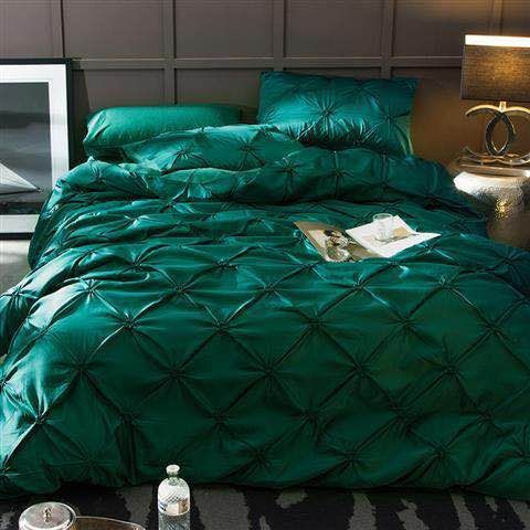 Three-piece Solid Color Bed Sheet Duvet Cover Pi-Mart