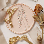 Fashion tassel sterling silver earrings Pi-Mart