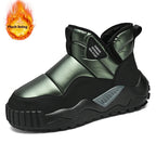 Outdoor Plus Fluff Thickened Warm Down Cotton-padded Shoes Pi-Mart