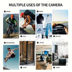 HD 1080P Smart Glasses Camera | Digital Video Recorder, 64GB Memory Card, Black ABS Frame, Rechargeable Battery, Eye Protection, HD Lens, Lightweight & Stylish Design, Sports Action Camera Lootquake LLC