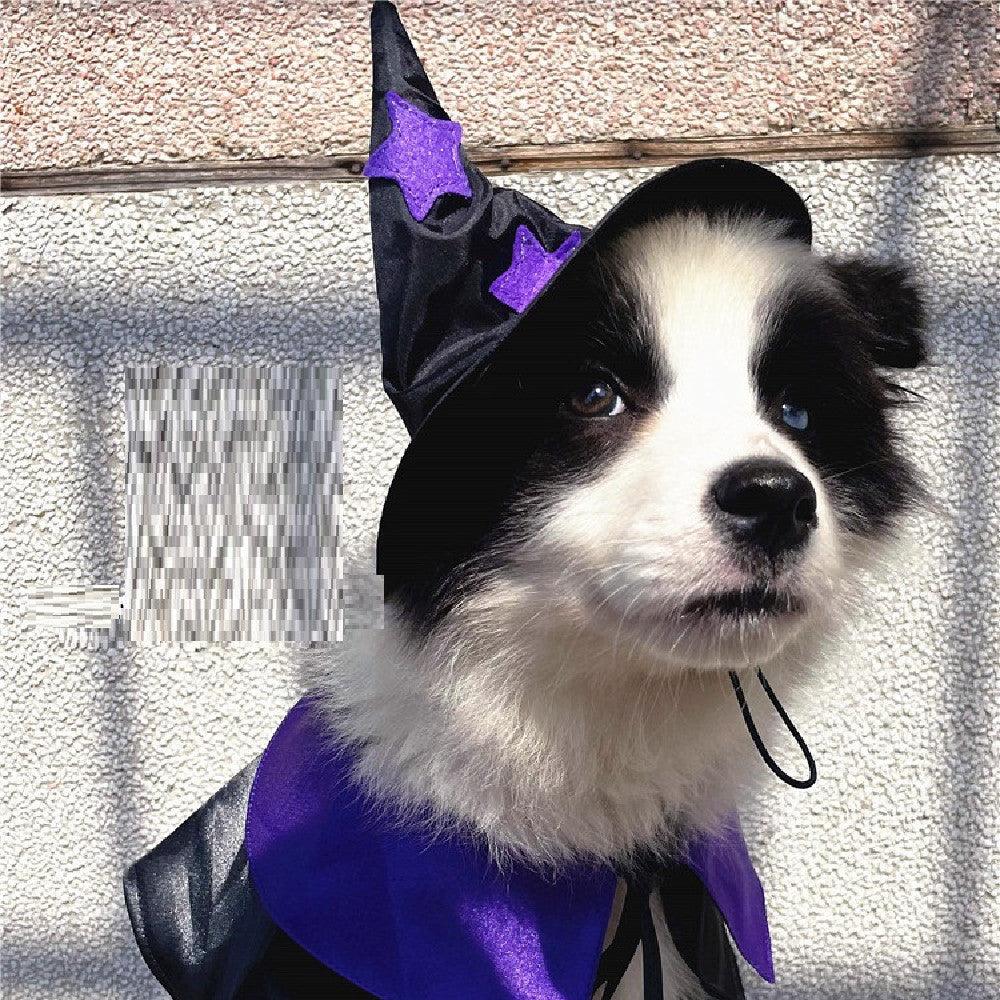 Enchanting Pet Halloween Wizard Costume Set Lootquake LLC