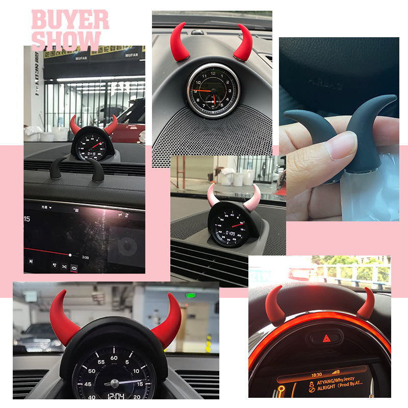 Devil Horns Car 3D Decoration - SJB-DIAMOND ELITES