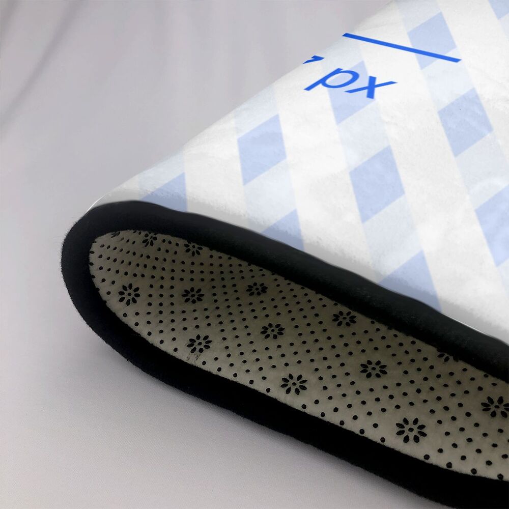 Flannel Absorbent Non-slip Easy-care Floor Mat Pi-Mart
