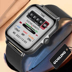 Bluetooth Talk Smartwatch 1.69 Color Screen Voice Assistant Blood Pressure Heart Rate Pi-Mart