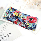 Sweat-absorbent And Anti-perspirant Bundled Headband With Wide-brimmed Print Headband Pi-Mart