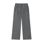 Loki & Ivy Snow Washed Tape Raw Edge Sweatpants