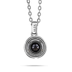 2Ct Moissanite Necklace Earrings Set Sterling Silver 925 Wedding Jewelry BandsCo Straps