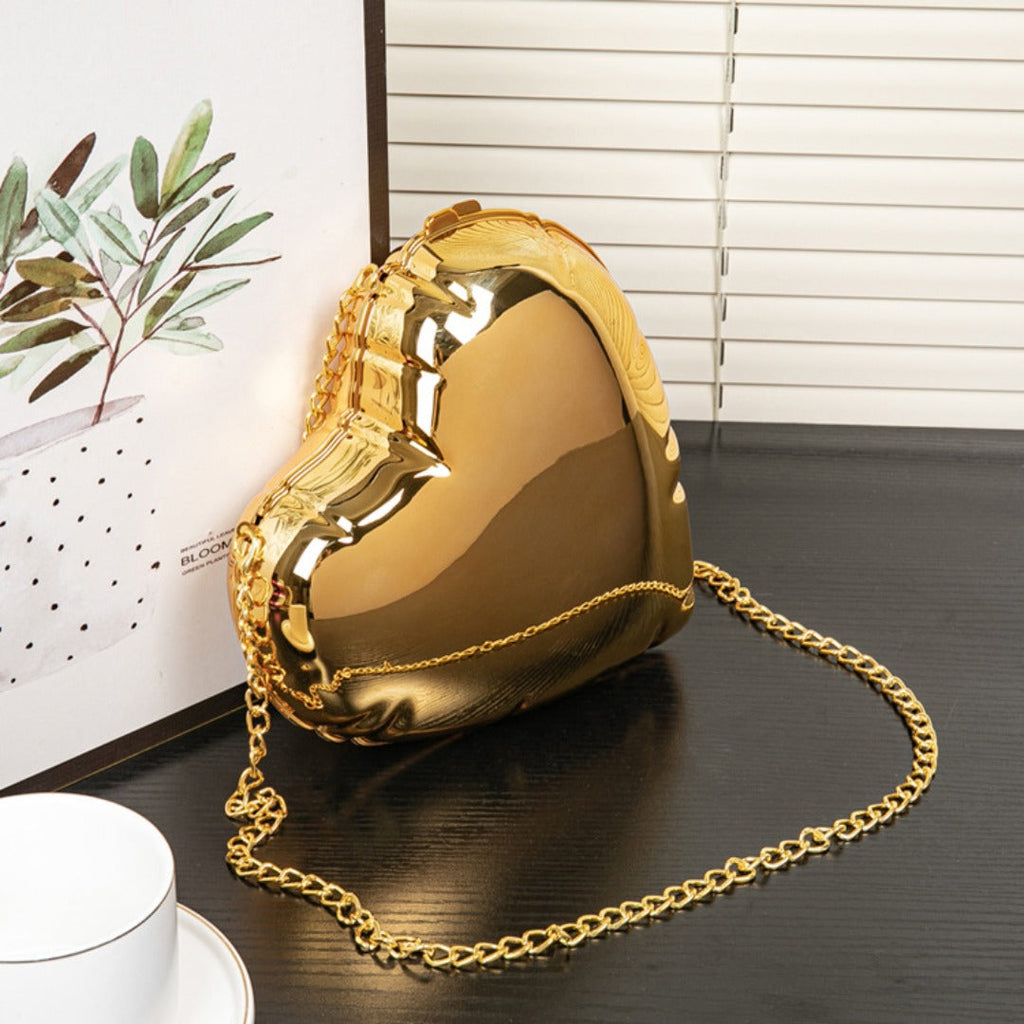 Love-type Exquisite Small Bag, Girl Bag, Prom Bag, Party Purse, Prom Bags Clutch, Wedding Purse, Evening Purse, Dinner Bag Crossbody - SJB-DIAMOND ELITES