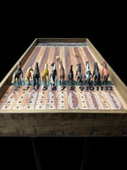 Jumbo Horse Game with Stained Rails blastcornhole