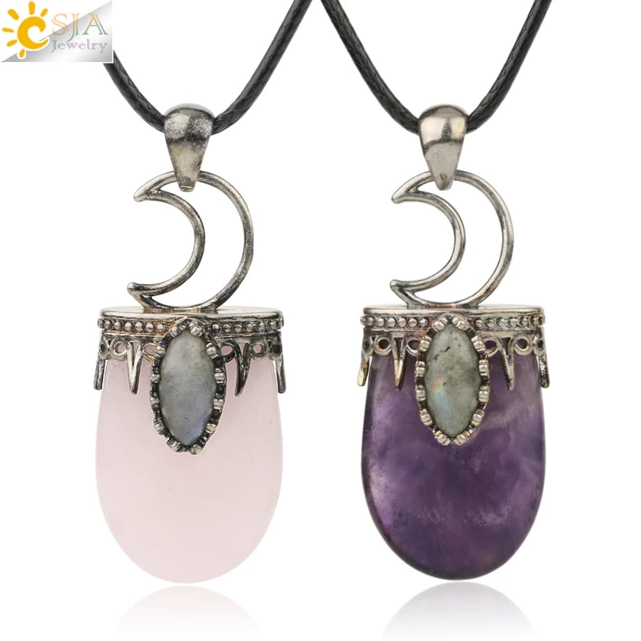 Natural Stone Antique Necklace Pi-Mart