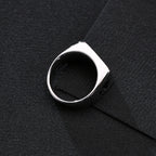Ace Of Spades Signet Ring Pi-Mart