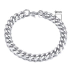 Vnox Men's Chunky Curb Chain Bracelet Pi-Mart