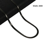 Flat Gold Color Stainless Steel Necklace Pi-Mart