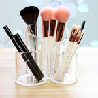 Transparent Acrylic Makeup Brush And Eyebrow Pencil Bucket Pi-Mart
