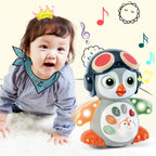 Electric Universal Light Music Swing Dancing Penguin Toys Pi-Mart