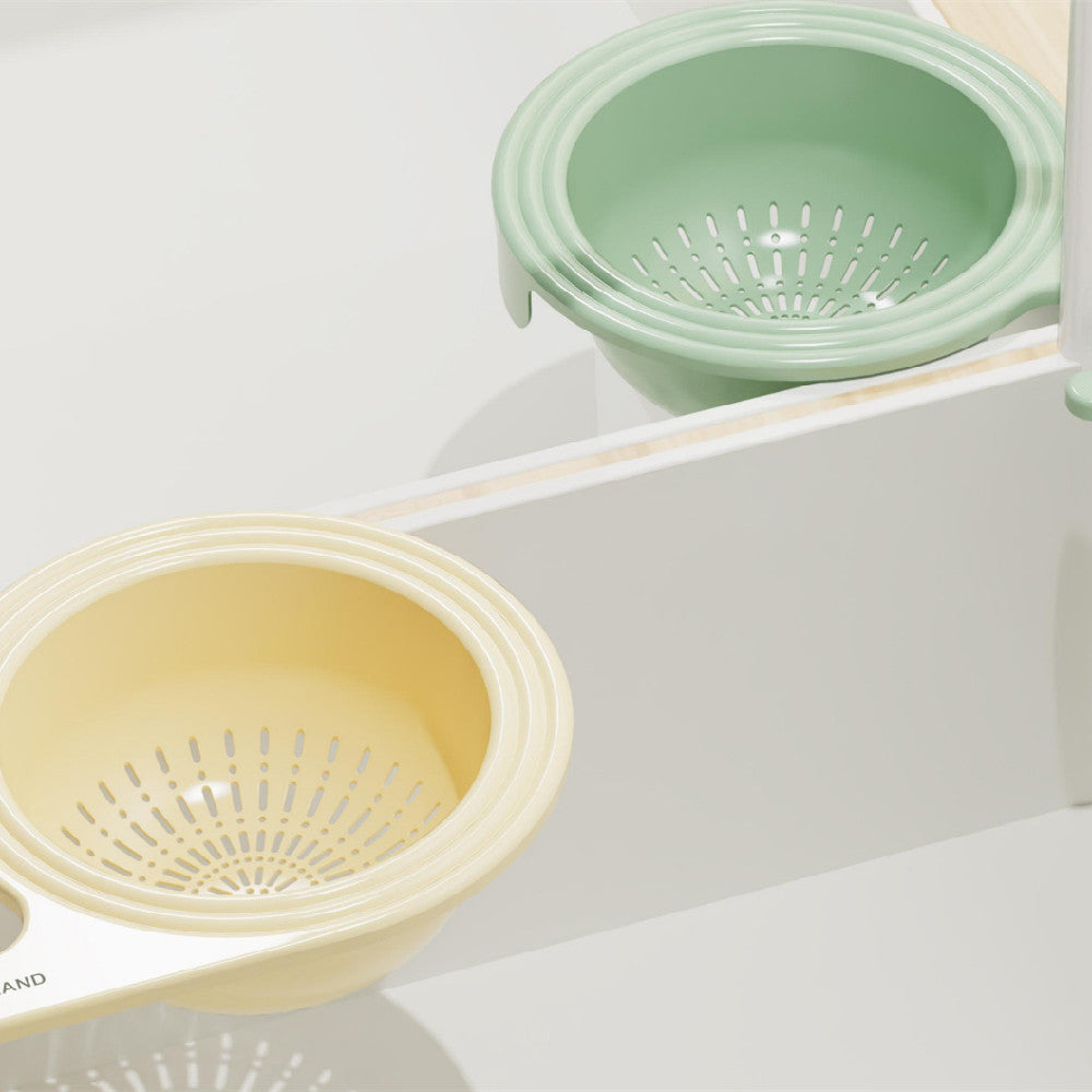 Drain Basket Sink Storage Shelf Multi-functional Creative Pi-Mart