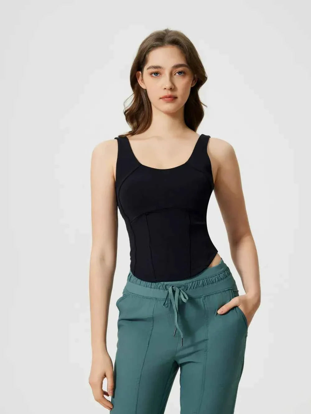 Millennia Flex: Versatile Tank with Removable Pads THRIXINE