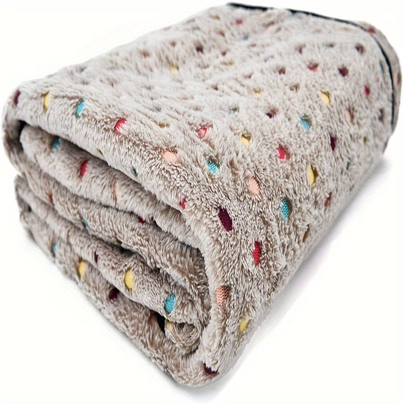 Pet Blanket Coral Velvet Flannel Dog Cat Quilt Dog Bed Mat Dog Blanket Lootquake LLC